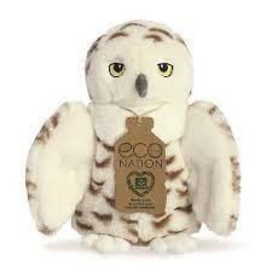 Eco Nation Sneeuwuil 20 Cm Eco Nation Sneeuwuil 20 Cm