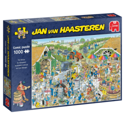 Jan Van Haasteren Legpuzzel - De Wijnmakerij 1000St. Jan Van Haasteren Legpuzzel - De Wijnmakerij 1000St.
