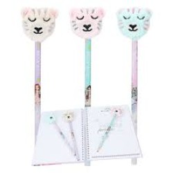 Topmodel Potlood Met Knuffel Topper Fantasy Tiger Topmodel Potlood Met Knuffel Topper Fantasy Tiger