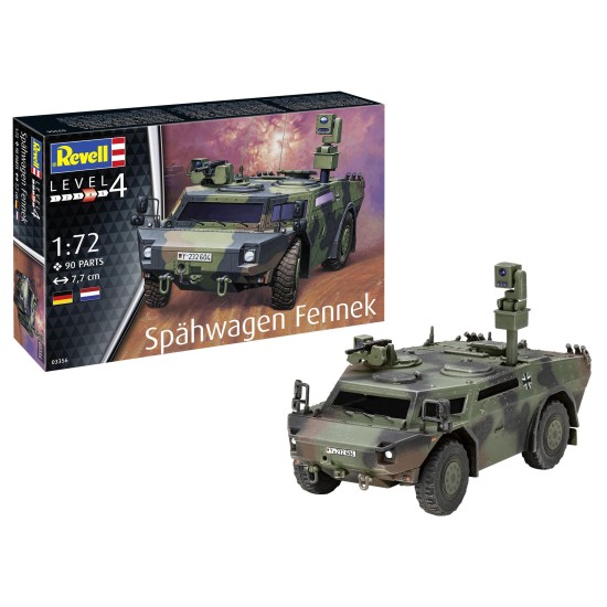 Spähwagen Fennek Revell Modelbouwpakket Spähwagen Fennek Revell Modelbouwpakket