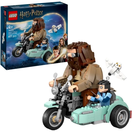 Lego Harry Potter 76443 Hagrid En Harry's Rit Op De Motor Magisch Lego Harry Potter 76443 Hagrid En Harry's Rit Op De Motor Magisch