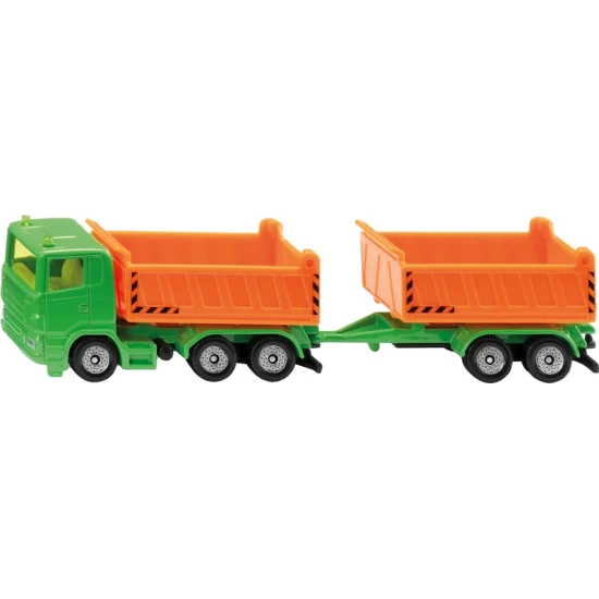 Siku Vrachtwagen Met Kiepbak En Kipperaanhanger