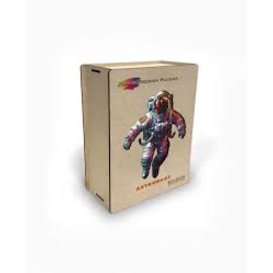 Eureka 2D Rainbowooden Puzzle In Mdf Box - Astronaut