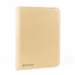 Toploader Binder Zipped 9-Pocket Sand