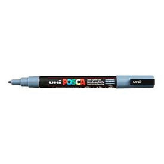 Posca Verfmarker (Conisch) Fijn: Leisteengrijs
