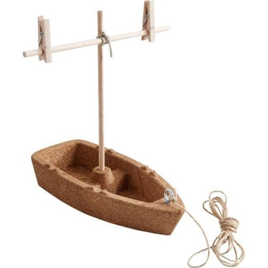 Terra Kids - Bouwpakket Kurken Boot Terra Kids - Bouwpakket Kurken Boot