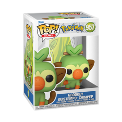 Pokemon Pop! Games Vinyl Figure Grookey (Emea) 9 Cm Pokemon Pop! Games Vinyl Figure Grookey (Emea) 9 Cm