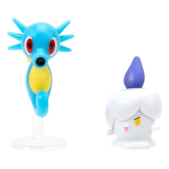 Pokemon Battle Figure Set Figure 2-Pack Litwick Horsea