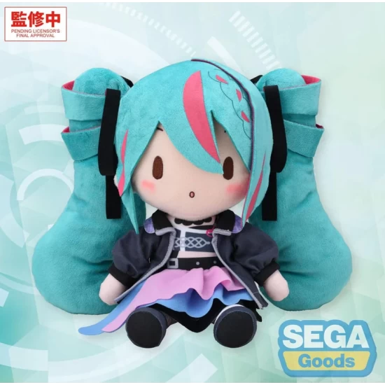 Character Vocal Series 01: Hatsune Miku Fuwa Petit Plush Figure Hatsune Miku Punk! M 22 Cm