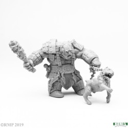 Fire Giant Huntsman W/ Hell Hound Fire Giant Huntsman W/ Hell Hound