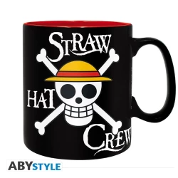 One Piece - Mug - 460 Ml - Luffy & Skull - Cardboard Box X2 One Piece - Mug - 460 Ml - Luffy & Skull - Cardboard Box X2