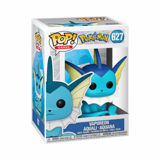 Pokemon Pop! Games Vinyl Figure Vaporeon 9 Cm