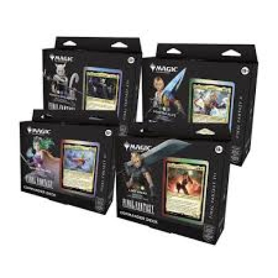 Final Fantasy Commander Deck Magic The Gathering Final Fantasy Commander Deck Magic The Gathering