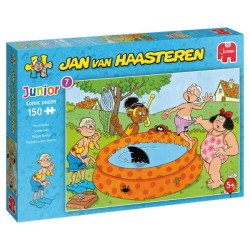 Jan Van Haasteren Legpuzzel Junior Spetterpret 150St. Jan Van Haasteren Legpuzzel Junior Spetterpret 150St.