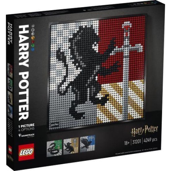 Harry Potter Hogwarts Crests Lego