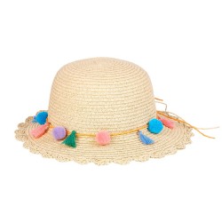 Hat Michaela Pompom (1 Pc) Hat Michaela Pompom (1 Pc)