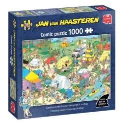 Kamperen In Het Bos – Jan Van Haasteren (1000) Kamperen In Het Bos – Jan Van Haasteren (1000)