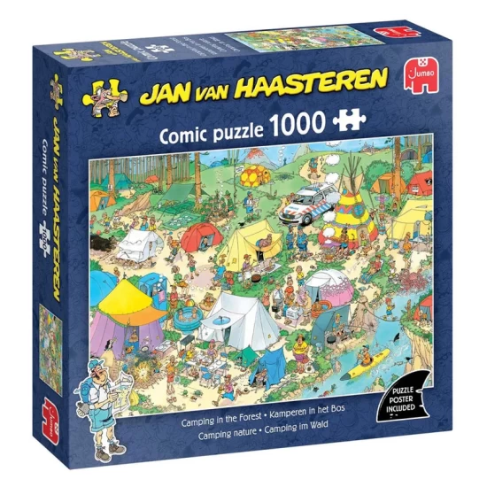 Kamperen In Het Bos – Jan Van Haasteren (1000)