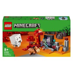 Lego Minecraft 21255 Hinderlaag Bij Het Nether-Portaal Lego Minecraft 21255 Hinderlaag Bij Het Nether-Portaal