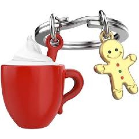 Hot Chocolate Keyring