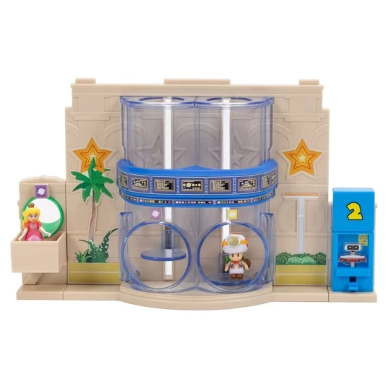 The Super Mario Galaxy Movie Diorama With 2 Mini Figures Gateway Galaxy