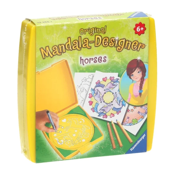 Mini Mandala-Designer – Paarden Mini Mandala-Designer – Paarden
