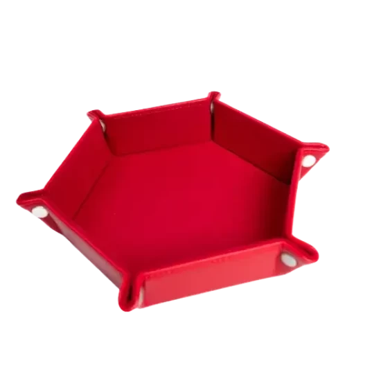 Dice Tray Deluxe Magnetic - Bordeaux - Rood