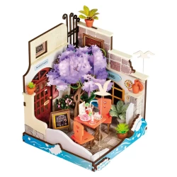 Robotime Diy Huisje Sea Holiday Restaurant Ds039 10×9X13Cm Robotime Diy Huisje Sea Holiday Restaurant Ds039 10×9X13Cm