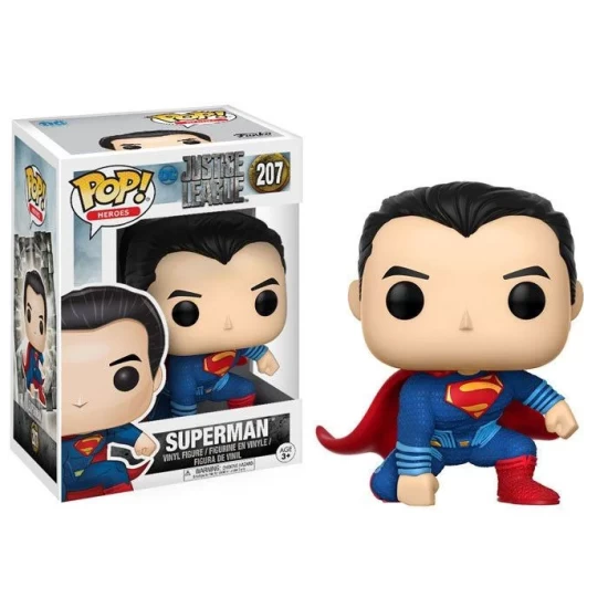 Justice League Movie Pop! Movies Vinyl Figure Superman (Landing Pose) 9 Cm