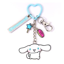 Hello Kitty Key Chain With Cinnamoroll Charms 15 Cm Hello Kitty Key Chain With Cinnamoroll Charms 15 Cm