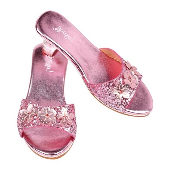 Slipper H.heel Mariona Pink Metallic Sz 24/25 (1 Pair)