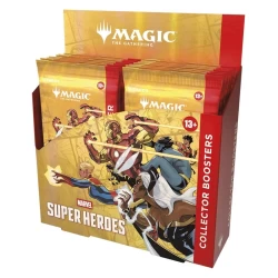 Magic The Gathering Marvel Super Heroes Collector Booster Display (12) English Magic The Gathering Marvel Super Heroes Collector Booster Display (12) English