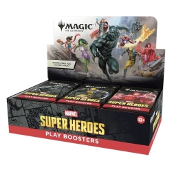 Magic The Gathering Marvel Super Heroes Play Booster Display (30) English Magic The Gathering Marvel Super Heroes Play Booster Display (30) English