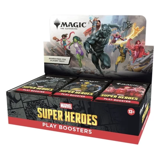 Magic The Gathering Marvel Super Heroes Play Booster Display (30) English