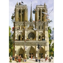 Puzzel Vive Notre Dame!1000Heye29905 Puzzel Vive Notre Dame!1000Heye29905