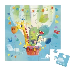 Janod Puzzelkaart – Balonnengevecht Janod Puzzelkaart – Balonnengevecht