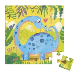 Janod Puzzelkaart – Dino Moeder En Kind Janod Puzzelkaart – Dino Moeder En Kind