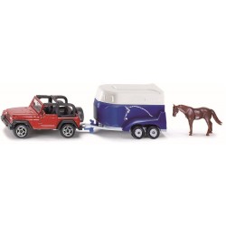 Jeep Met Paardentrailer Jeep Met Paardentrailer