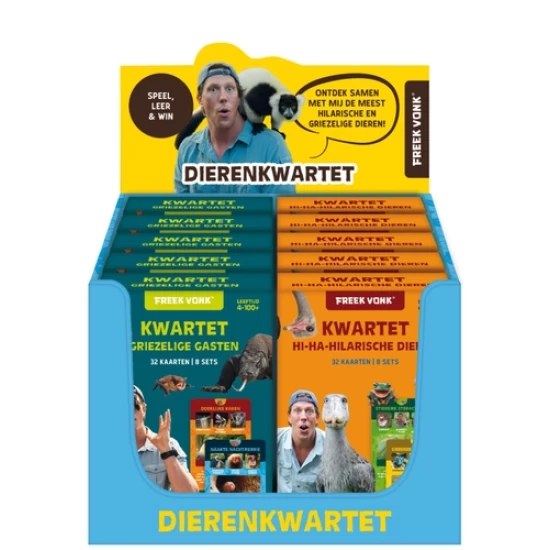 Display Freek Vonk Dierenkwartet