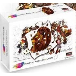 Eureka 2D Rainbowooden Puzzle - Lion Eureka 2D Rainbowooden Puzzle - Lion