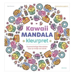 Kawaii Mandala Kleurpret Kawaii Mandala Kleurpret