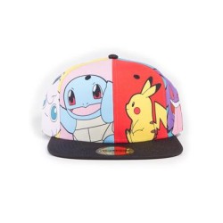 Pokemon Multi Popart Snapback Cap Pokemon Multi Popart Snapback Cap