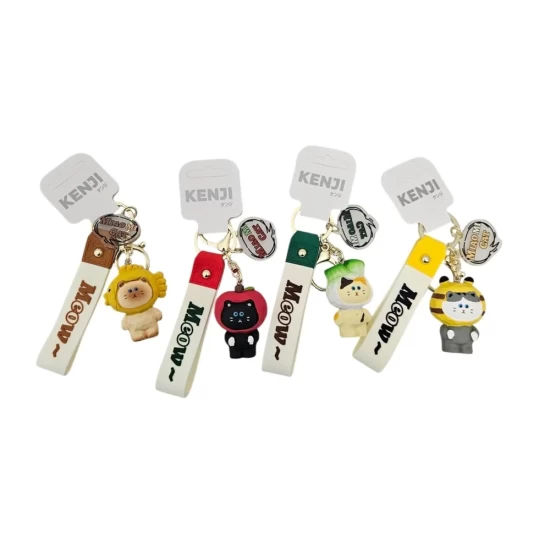 Keyring Hard Fish Fruit Head