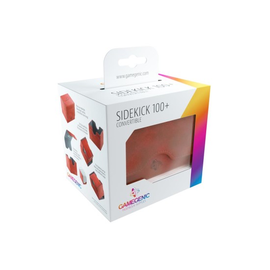 Deckbox Sidekick 100 And  Convertible Red