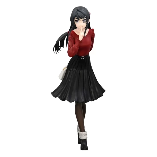 Rascal Does Not Dream Of Bunny Girl Senpai Trio-Try-It Pvc Statue Mai Sakurajima Winter Outfit Ver. 21 Cm