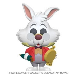 Alice In Wonderland Pop! Disney Vinyl Figure White Rabbit W/Watch 9 Cm Alice In Wonderland Pop! Disney Vinyl Figure White Rabbit W/Watch 9 Cm