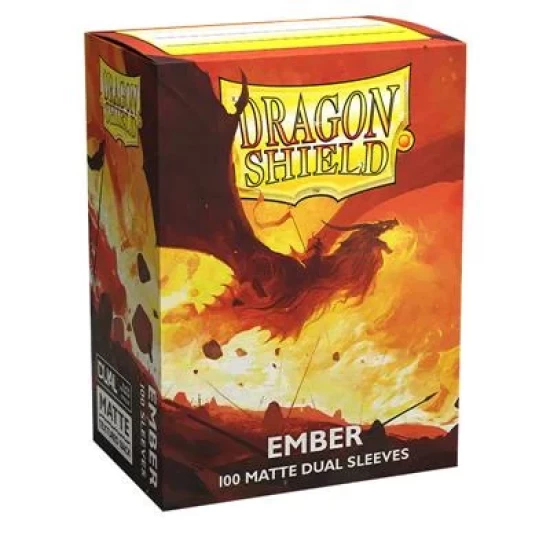 Sleeves Dragon Shield Matte Dual Ember 100Ct