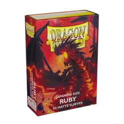 Sleeves Dragon Shield Matte Japanese Ruby (60)