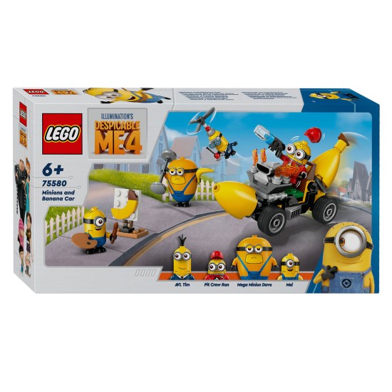 Lego Despicable Me 75580 Minions En Bananenauto