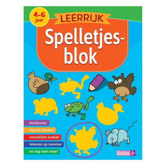 Leerrijk Spelletjesblok (4-6 J.) Leerrijk Spelletjesblok (4-6 J.)